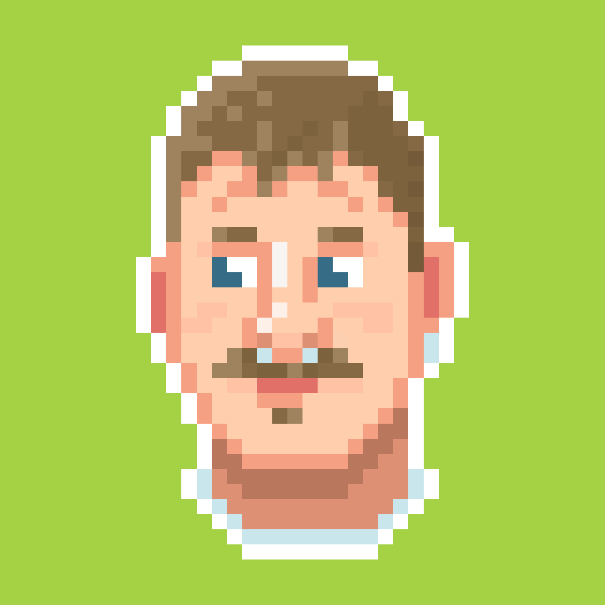 Pixel Art Portrait of Martin